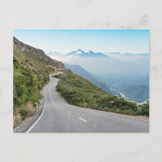 Winding Mountain Road | Olympischer Nationalpark Postkarte (Vorderseite)