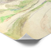 Winding Road, c.1900-06 (w/c auf Papier) Poster (Ecke)