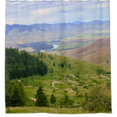 Winding Road Duschvorhang (Vorderseite)