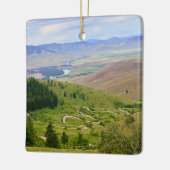 Winding Road Keramikornament (Links)