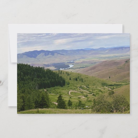 Winding Road Mitteilungskarte (Vorderseite)