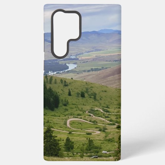 Winding Road Samsung Galaxy Hülle (Rückseite)