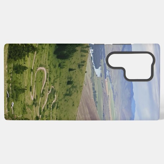 Winding Road Samsung Galaxy Hülle (Rückseite (Horizontal))