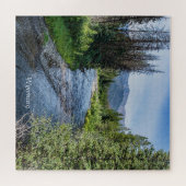 Winding Wyoming Stream (beschriftet) Puzzle (Horizontal)