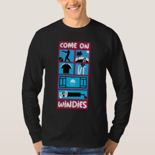 Windis Cricket West Indies Test Cricket T - Shirt