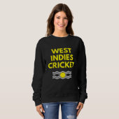 Windische Kricket-Westindien 1 Sweatshirt (Vorne ganz)