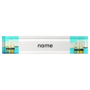 Windjammerschild Namensplakette