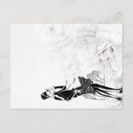 Windkleid der 1920er Jahre Postkarte