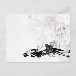 Windkleid der 1920er Jahre Postkarte