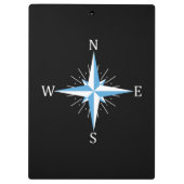 Windkompass Klemmbrett (Rückseite)