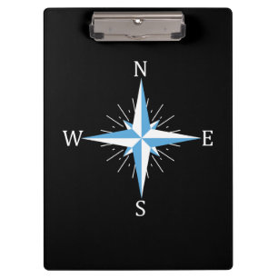 Windkompass Klemmbrett