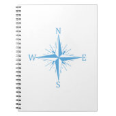 Windkompass Notizblock (Vorderseite)