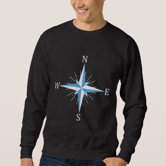 Windkompass Sweatshirt (Vorderseite)