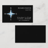 Windkompass Visitenkarte (Vorne/Hinten)