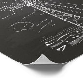 Windkraftanlage 1944 Kunstkhalkboard Poster (Ecke)