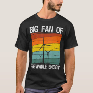 Windkraftanlage für erneuerbare Energien 1 T-Shirt