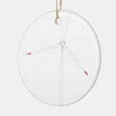 Windkraftanlage Keramik Ornament (Links)