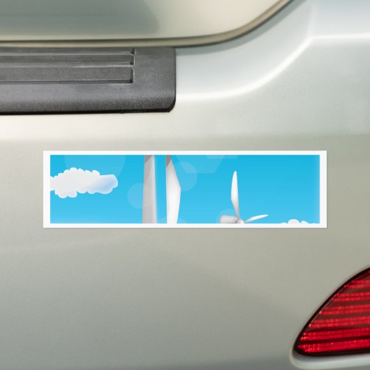 Windkraftanlagen Autoaufkleber (Auf Auto)