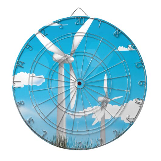 Windkraftanlagen Dartscheibe (vorne)