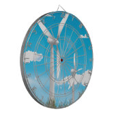 Windkraftanlagen Dartscheibe (Vorderseite Links)