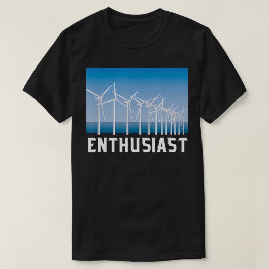 Windkraftanlagen für Windkraftanlagen T-Shirt (Design vorne)