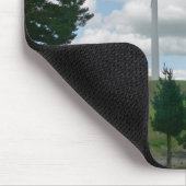 Windkraftanlagen in der Landschaft Mousepad (Ecke)