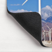 Windkraftanlagen Mousepad (Ecke)