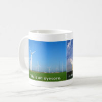 Windkraftanlagen sind ein Schandfleck