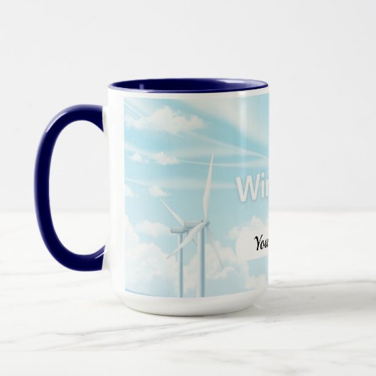 Windkraftblatt Tasse (Links)