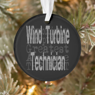 Windkrafttechniker Ornament