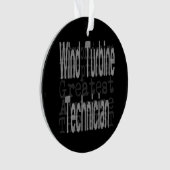 Windkrafttechniker Ornament (Vorderseite)