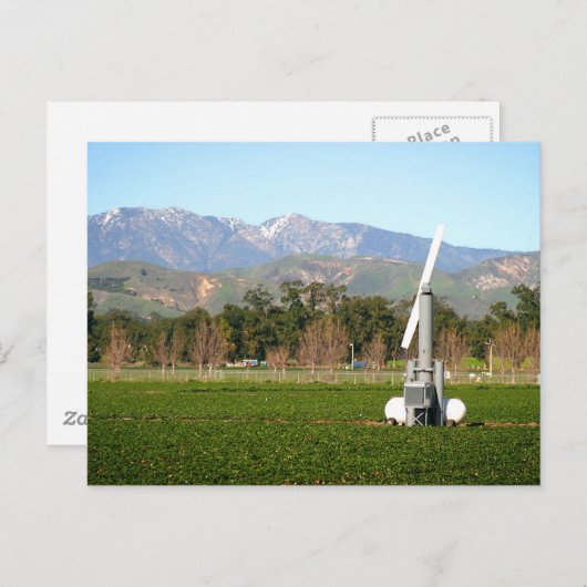 Windmaschine Postkarte (Vorne/Hinten)