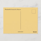 Windmill bei Sunset in Kansas Postkarte (Rückseite)