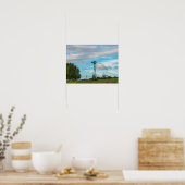 Windmill Bird Flock Poster (Küche)