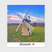 Windmill Blue Sky Aufkleber (Blatt)