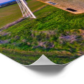 Windmill Blue Sky Poster (Ecke)