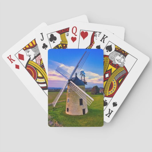 Windmill Blue Sky Spielkarten (Rückseite)