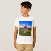 Windmill Blue Sky T-Shirt (Vorne ganz)