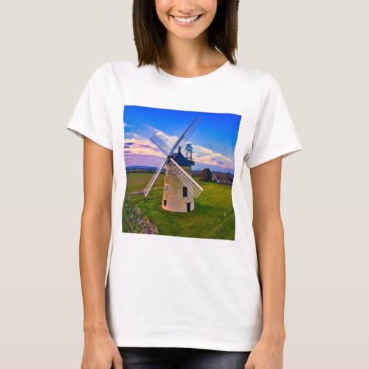 Windmill Blue Sky T-Shirt (Vorderseite)