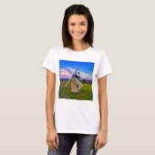 Windmill Blue Sky T-Shirt (Vorne ganz)