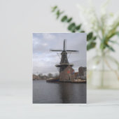 Windmill "De Adriaan", Haarlem Postkarte (Stehend Vorderseite)