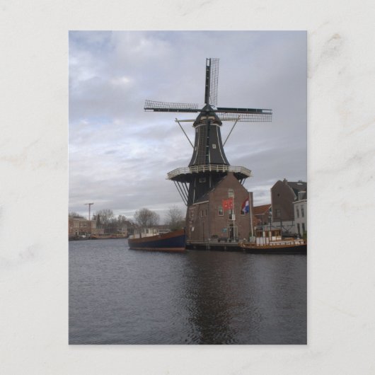 Windmill "De Adriaan", Haarlem Postkarte (Vorderseite)