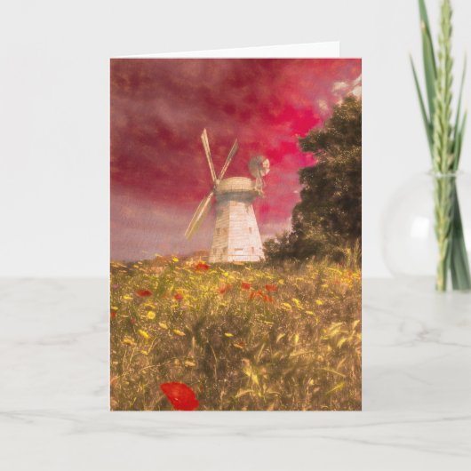 Windmill Dreams Art Vista Karte (Vorderseite)