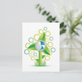 WindMill Earth Postkarte (Stehend Vorderseite)