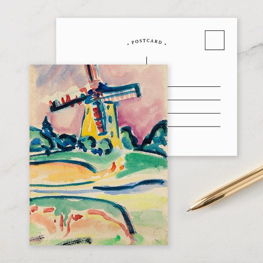 Windmill | Ernst Ludwig Kirchner Postkarte