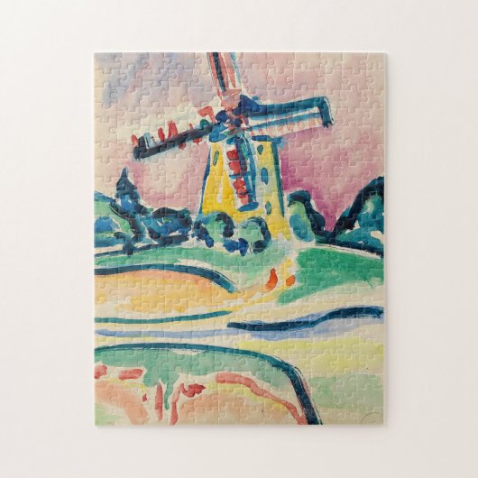 Windmill | Ernst Ludwig Kirchner Puzzle (Vertikal)