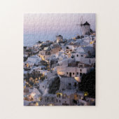 Windmill Griechenland Santorini Sommerhäuser Sea J Puzzle (Vertikal)