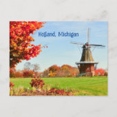 WINDMILL, HOLLAND, MICHIGAN USA POSTKARTE (Vorderseite)