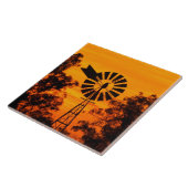 Windmill in Sunset, Australien Fliese (Seite)