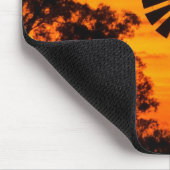 Windmill in Sunset, Australien Mousepad (Ecke)